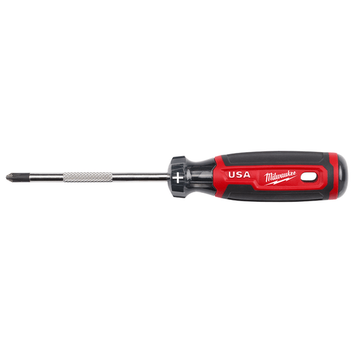 Milwaukee Tool - Milwaukee MT202 #2 Phillips Cushion Grip Screwdriver, 4" Shaft (USA)