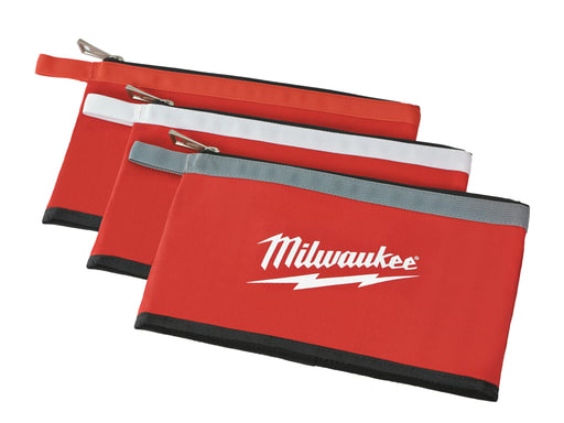 Milwaukee Tool - Milwaukee 48-22-8193 3 pk Zipper Pouches