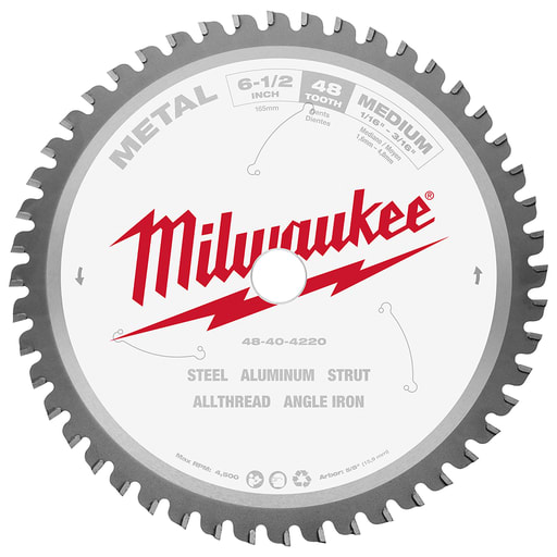Milwaukee Tool - Milwaukee 48-40-4220 6-1/2 in. Ferrous M