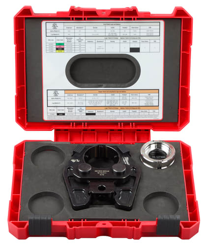 Milwaukee Tool - Milwaukee 49-16-750C 750 MCM Cu/AL Crimping Jaw with 750 MCM Cu 6T U Style Dies