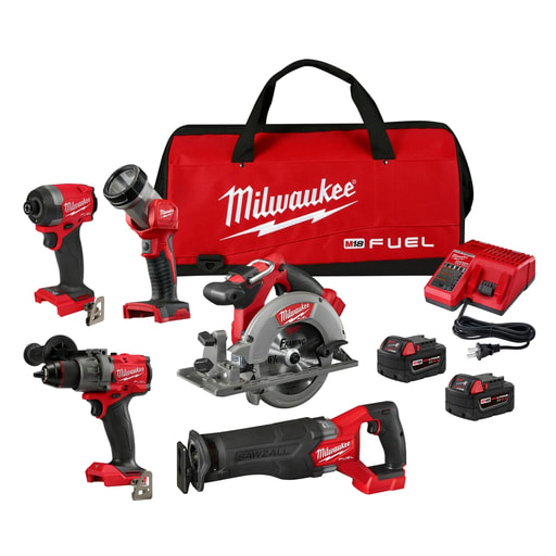 Milwaukee Tool - MILW 3697-25 M18 5PC Combo Kit