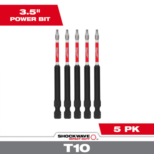Milwaukee Tool - Milwaukee 48-32-4576 T10 Driver Bits