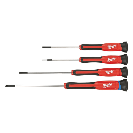 Milwaukee Tool - Milwaukee 48-22-2604 4-Piece Precision Screwdriver Set
