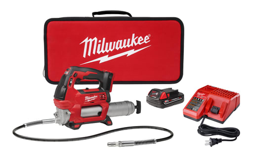 Milwaukee Tool - Milwaukee 2646-21CT M18™ 2-Speed Grease Gun 1CT Kit