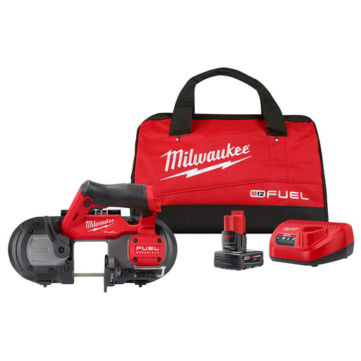Milwaukee Tool - Milwaukee 2529-21XC M12 FUEL™ Sub-Compact Band Saw Kit