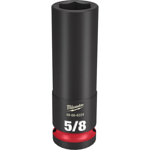 Milwaukee Tool - Milwaukee 49-66-6224 SHOCKWAVE™ Impact Duty™ 5/8" Deep 6-Point Socket, 1/2" Drive