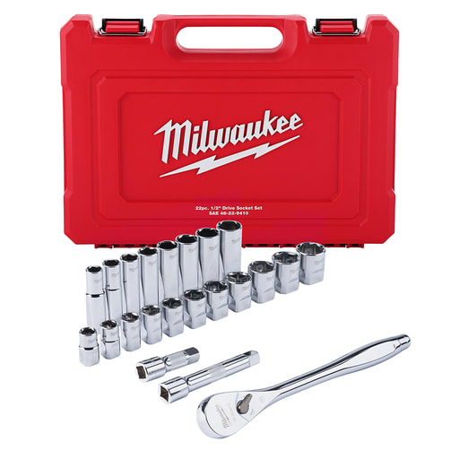 Milwaukee Tool - Milwaukee 48-22-9410 22 Pc. Socket Wrenc