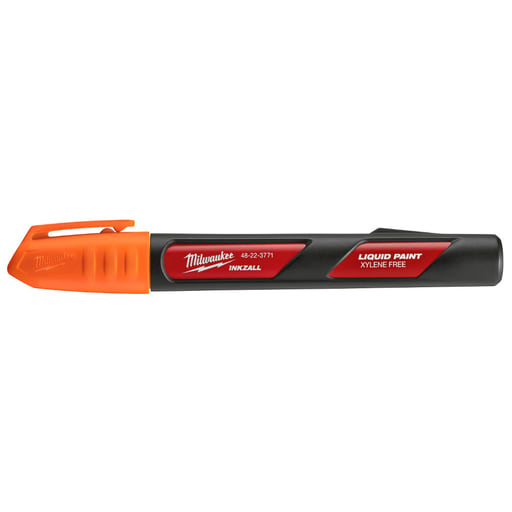Milwaukee Tool - Milwaukee 48-22-3771 INKZALL™ Orange Paint Marker (12)