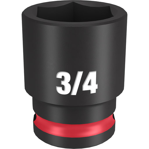 Milwaukee Tool - Milwaukee 49-66-6110 SHOCKWAVE™ Impact Duty 3/8" Drive 3/4" Standard 6-Point Socket