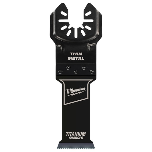 Milwaukee Tool - Milwaukee 49-25-1259 Universal Fit Open-Lok™ 1-1/8" Titanium Enhanced Bi-Metal Multi-Tool Blade
