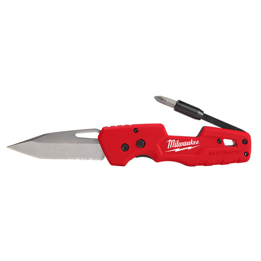 Milwaukee Tool - Milwaukee 48-22-1540 FASTBACK™ 5-in-1 Folding Pocket Knife