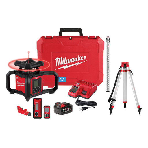 Milwaukee Tool - MILW 3704-21T Red Ext Dual Slope Ro