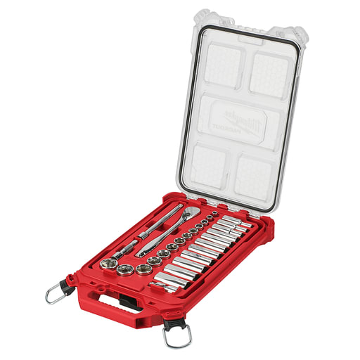 Milwaukee Tool - Milwaukee 48-22-9481 28 Pc Ratchet & Soc