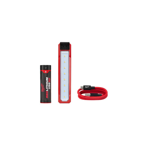 Milwaukee Tool - Milwaukee 2112-21 USB Rechargable ROVER™ Pocket Flood Light, Includes USB Battery, USB Cord