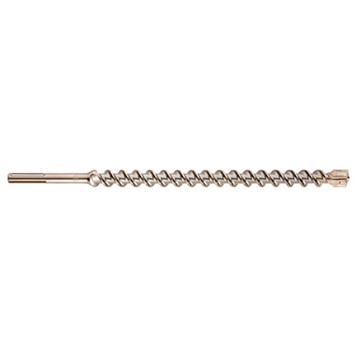 Milwaukee Tool - Milwaukee 48-20-3975 1-3/8" x 17" (12" Drilling Depth) 4-Cutter Rotary Hammer Drill Bit, Carbide, SDS-Max