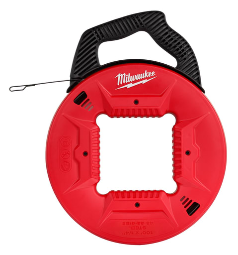 Milwaukee Tool - Milwaukee 48-22-4185 100ft 1/4" Steel Fish Tape