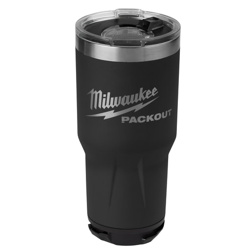 Milwaukee Tool - Milwaukee 48-22-8393B PACKOUT™ 30oz Tumbler - Black