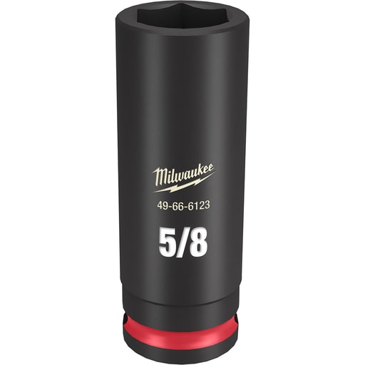 Milwaukee Tool - Milwaukee 49-66-6123 SHOCKWAVE™ Impact Duty 3/8" Drive 5/8" Deep 6-Point Socket