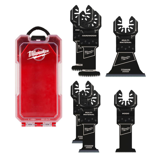 Milwaukee Tool - Milwaukee 49-10-9112 Milwaukee OPEN-LOK 6PC MULTI-TOOL BLADE KIT