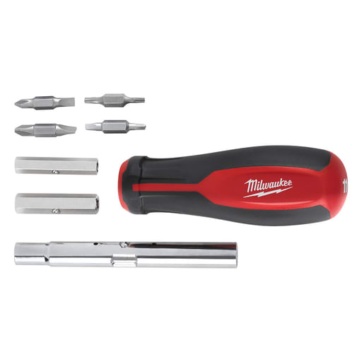 Milwaukee Tool - Milwaukee 48-22-2761 11in1 Screwdriver w/ Square Bits