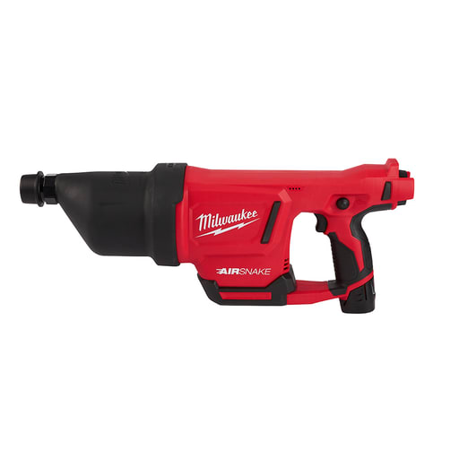 Milwaukee Tool - Milwaukee 2572B-21 M12™ AIRSNAKE™ Drain Cleaning Air Gun Kit-B