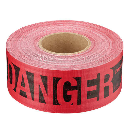 Milwaukee Tool - Milwaukee 76-0604 3"x500'RedDANGERTape