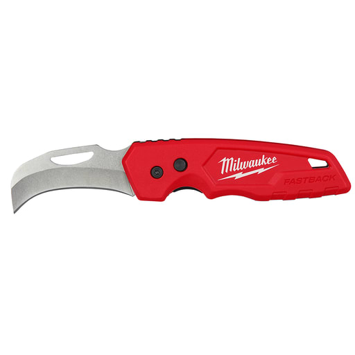 Milwaukee Tool - Milwaukee 48-22-1525 FASTBACK Hawkbill Folding Pocket Knife