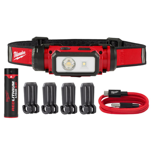 Milwaukee Tool - MILW 2163-21 RLUSB Hard Hat Headlam