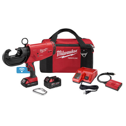 Milwaukee Tool - Milwaukee 2778-22 M18 Force Logic™ 12-Ton Utility Crimper Kit