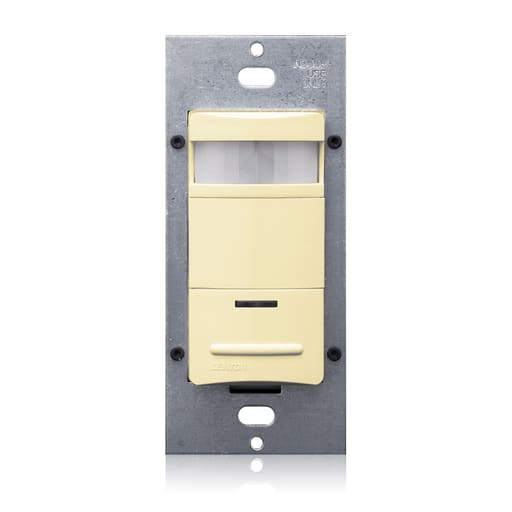 Leviton Mfg Co - Leviton ODS10-IDI Decora Wall Switch PIR Occupancy Sensor, Ivory