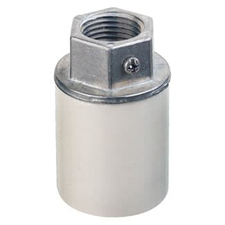 Leviton Mfg Co - LEV 10051 NOCSA WH GZ PORCLMPH 1/2I