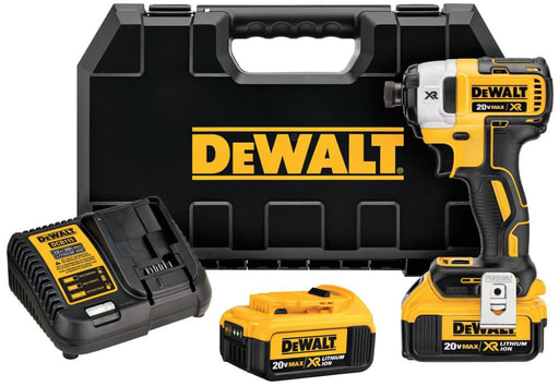 DeWalt Tools - DeWalt DCF887M2 20V MAX XR® 1/4 IN. 3-Speed Impact Driver Kit (4.0Ah)