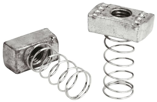 Thomas & Betts Co - Superstrut A100-3/8EGC 3/8 Inch Electrogalvanized Spring Nut