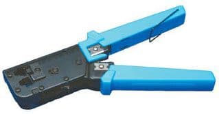 Pass & Seymour / Legrand - On-Q 364555-01 8 x 1.59 Inch Category 5/5E/6 EZ to RJ45 Blue Modular Plug Hand Tool