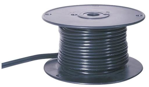 SEAGULL - Sea Gull Lighting 9471-12 12/24 Volt 300/600 W 10/2 AWG 100 Foot Black Indoor Lighting Track Cable