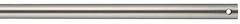 Monte Carlo Fan Company - 24" Downrod - Brushed Steel
