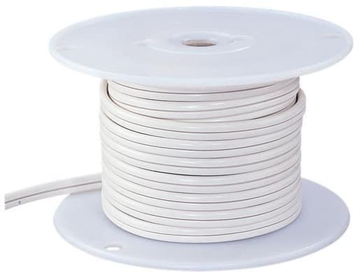 SEAGULL - Sea Gull Lighting 9471-15 12/24 Volt 300/600 W 10/2 AWG 100 Foot White Indoor Lighting Track Cable
