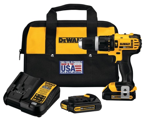 DeWalt Tools - DeWalt DCD785C2 20V MAX Lithium Ion Compact Hammerdrill Kit (1.5 Ah)