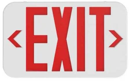 Current by GE - Current CERRC 4.14 W 120/277 VAC Thermoplastic AC/Remote Powered LED Exit Si