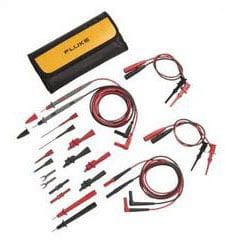 Fluke - Fluke TL81A 300 Volt 10 Amp Deluxe Electronic Test Lead Kit