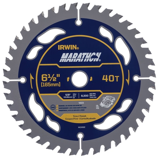 Irwin Industrial Tools - SBD 14023 SAW BLD 6-1/2" 40T MARATH