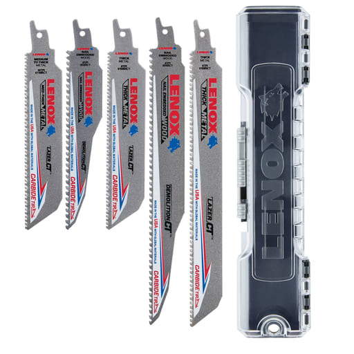 Lenox American Saw - DWLT LXARCT5SET 5PC CARBIDE TIPPED