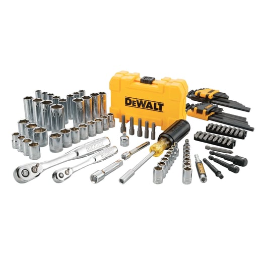 DeWalt Tools - DeWalt DWMT73801 108pc Mechanic's Tool Kit, 1/4" & 3/8" Drives