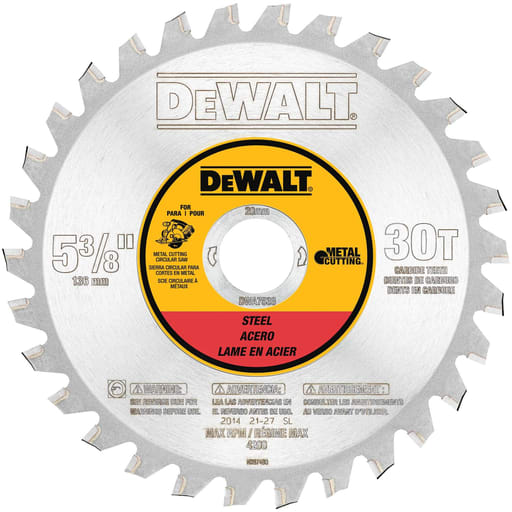 DeWalt Tools - DWLT DWA7538 5-3/8IN 30T FERR MTL C