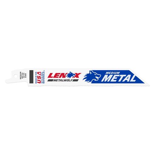 Lenox American Saw - Lenox 20566-618R 6" x 3/4" x .035 x 18TPI Bi-Metal Reciprocating Saw Blade (5/Pkg)