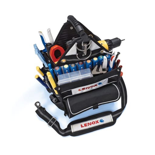 Lenox American Saw - Lenox 1787422 10" Electrician's Tote Bag - Black