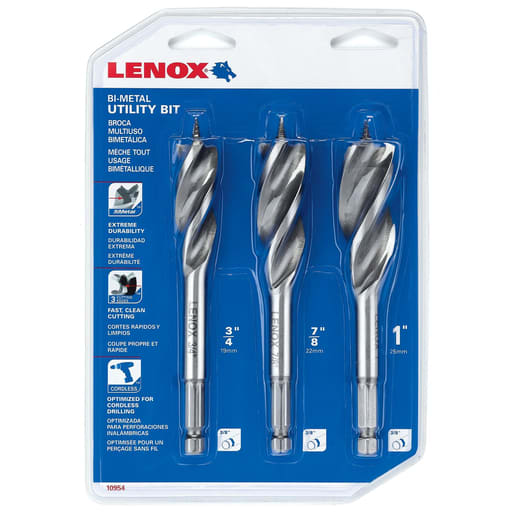 Lenox American Saw - Lenox Tools 10954300S 3-Piece Utility Bit Set