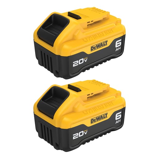 DeWalt Tools - DeWalt DCB206-2 20V MAX PREMIUM XR 6.0Ah LITHIUM ION BATTERY PACK 2P