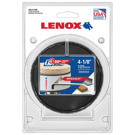 Lenox American Saw - LEN 2060593 HOLESAW T3 UA K66L 4 1/