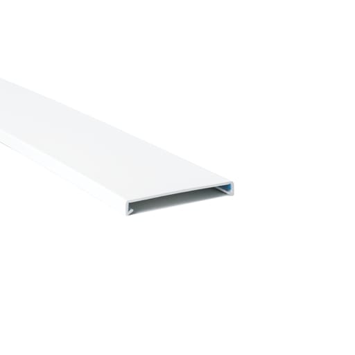 Hellerman-Tyton - Hellermann Tyton 181-92011 2 Inch Width White PVC 120 Foot/Pack Wiring Duct Cover
